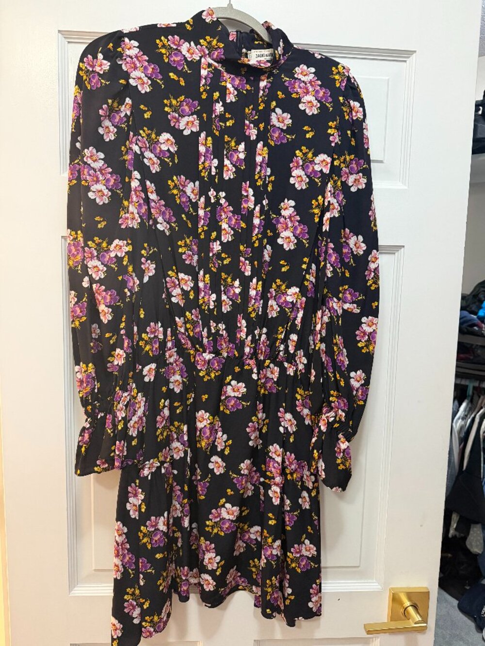 Zadig & Voltaire Floral Mini Dress Size